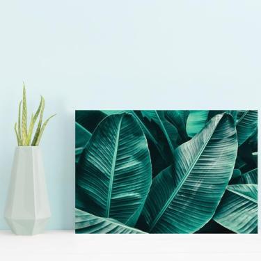 Imagem de Placa Decorativa MDF Folhagem Folha 20x30cm - Quartinhos