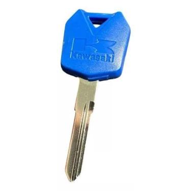 Imagem de Chave Kawasaki Ninja Azul Dois Friso - FERREIRA FS