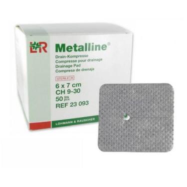 Imagem de Curativo metaline para traqueostomia estéril 6X7 - VENOSAN