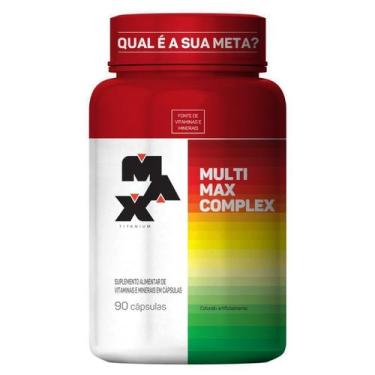 Imagem de Multimax Complex 90 CAPS - MAX TITANIUM, Sem Sabor