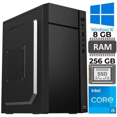 Imagem de Computador Core I5-7500,  RAM 8GB, SSD 256GB, GT-H110 Com Slot M2, Red