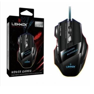 Imagem de Mouse Gamer Led Rgb 3200 Dpi Ley-x7 Lehmox
