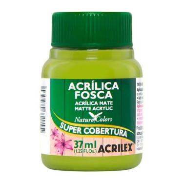 Imagem de Tinta acrilica fosca 37ml acrilex escolha a cor, 802 - VERDE MACA