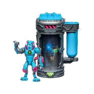 Imagem de Boneco MrBeast Lab Mutators Pantera Icônica 13cm  - Candide