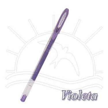 Imagem de Caneta Gel Uni-Ball Signo - Metálica Noble, VIOLETA