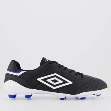 Imagem de Chuteira Umbro Speciali Campo Preta e Branca, 41