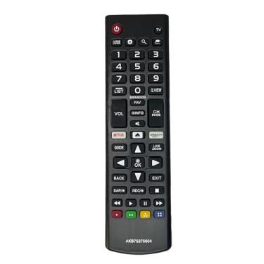 Imagem de AKB75375604 controle remoto de substituição compatível com LG Smart TV 43UK6090PUA 49UK6090PUA 50UK6090PUA 55UK6090PUA 60UK6090 65UK6090PUA 70UK6190PUB 75UK6190PUB 43LK55 700PUA 49LK5700PUA 32LK610B