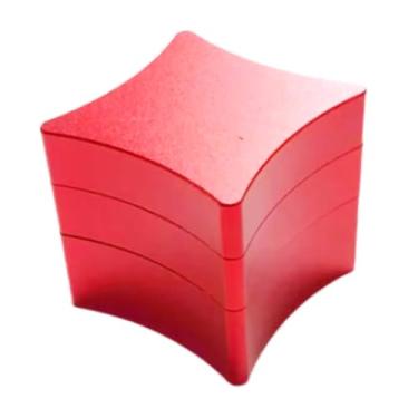 Imagem de menolana Suporte para Giz de Bilhar, 3 Seções, Estojo de Giz para Taco de Bilhar para Entusiastas de Esportes