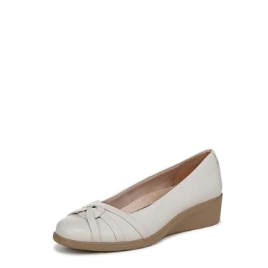 Imagem de LifeStride Sapatilha feminina Jorie Ballet, Osso, 6 Wide
