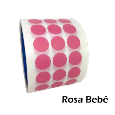 Imagem de Etiqueta Adesiva Autocolante Colorida 15x15mm ideal para organização d