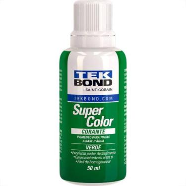 Imagem de Corante Tekbond Verde 50 Ml - tek bond tintas