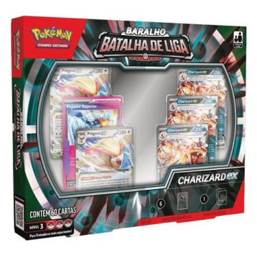 Imagem de Baralho Pokémon Charizard EX Batalha de Liga COPAG Original