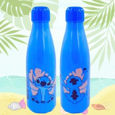 Imagem de Garrafinha Stitch  De Agua Suco Academia Squeeze Disney - PLASDURAN, A