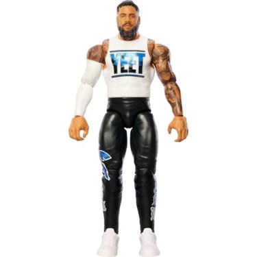Imagem de Mattel WWE Jey USO Action Figure, Main Event Series #153 6-inch Collectible with 10 Articulation Points & Life-Like Look