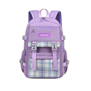 Imagem de Mochila Escolar Infantil Zm Baby Roxo - Prime Utilidades
