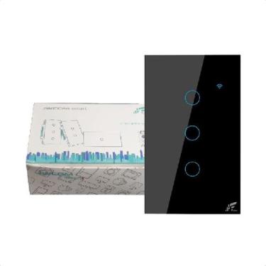 Imagem de Interruptor Inteligente Wi-fi JwCom 3 Botões Original - Jwcom Smart, P