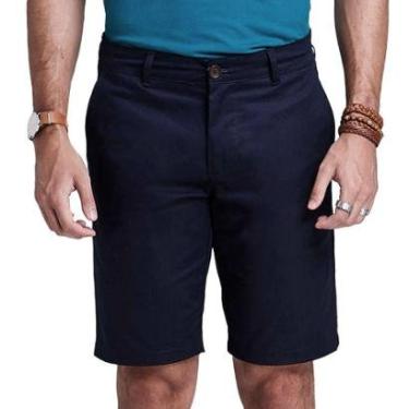 Imagem de Bermuda Social Masculina Docthos Easy Marinho - 113020-Masculino