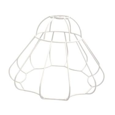 Imagem de Generic Gaiola de luz pendente pendurada tampa de lâmpada de lâmpada pendurada pendurada gaiola para a fazenda, C 6x30x21cm