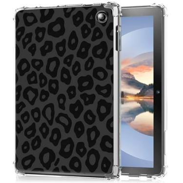 Imagem de HEAKIERG Capa transparente para leitor digital Kobo Libra Color 2024 / Kobo Libra 2 2021 de 17,8 cm, capa protetora de silicone TPU transparente à prova de choque para Kobo Libra Color 7 polegadas