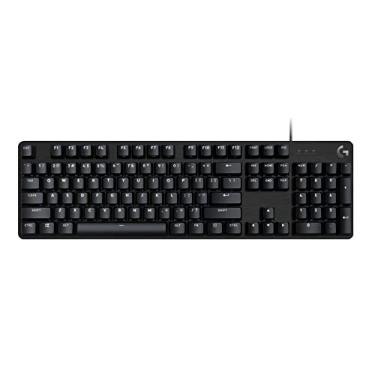 Imagem de Logitech G Teclado mecânico para jogos 413 SE - Teclado retroiluminado com interruptores mecânicos táteis, anti-fantasma, compatível com Windows, macOS - alumínio preto