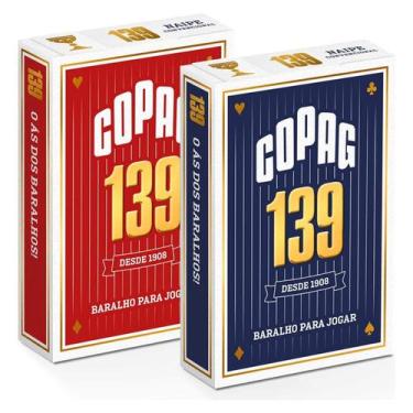 Imagem de Baralho 139 - 55 Cartas - Cores Sortidas - Copag