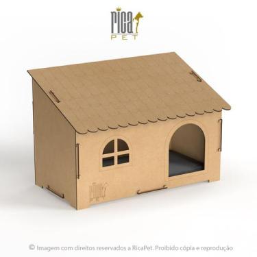 Imagem de Casinha Caminha Pet Cachorro Gato Luxo Cama Casa Colchão - Ricapet, Ci
