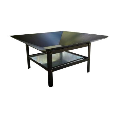 Imagem de Lareira Externa 80cm p/Jardim a Lenha Aquecedor Fogueira Fireplace Portátil