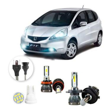 Imagem de Ultra Led Nano Honda City 2009-2014 H4 H11 22000lm - LUXLED y3, Branco