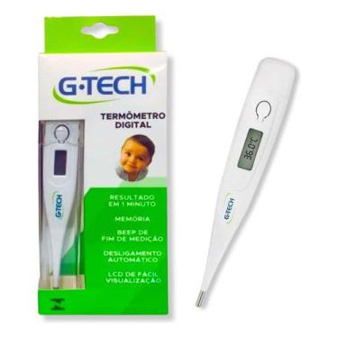Imagem de Termômetro Digital G-tech Clinico Pediatrico Adulto Imetro - GTECH