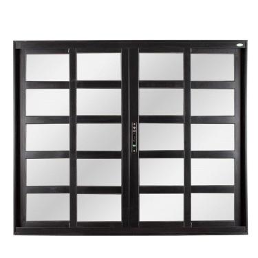 Imagem de Janela Correr 4 Folhas Travessa com Vidro Liso 120x200cm