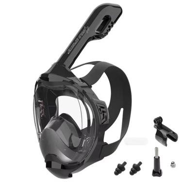 Imagem de Mascara Subaquática de de Mergulho Gold Sports Gold Full Face Com Snorkel-Unissex