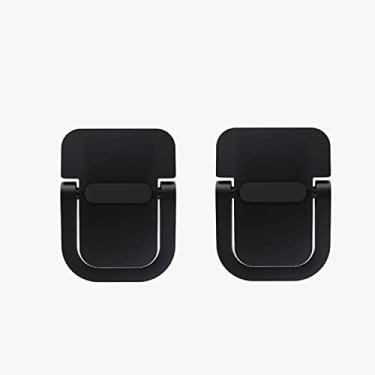 Imagem de Suporte invisível para notebook, suporte de teclado de computador para mesa, mini suporte portátil de resfriamento elevado (preto)