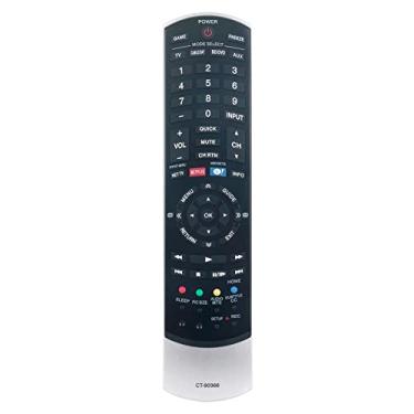 Imagem de Allimity CT-90366 Controle remoto substituído adequado para Toshiba TV 32SL415UM 42SL417U 24SL415U 32SL415U 40S51U 24SL415UM 55SL417U 46SL417U