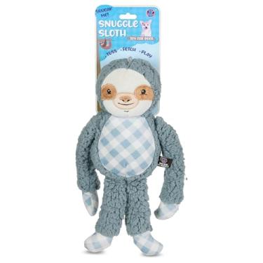 Imagem de Bow Wow Brinquedo de pelúcia para cães Fantasy Creature – Dino ou dragão que rangem e enrugam – jogar, buscar e brincar – macio e durável – as cores podem variar