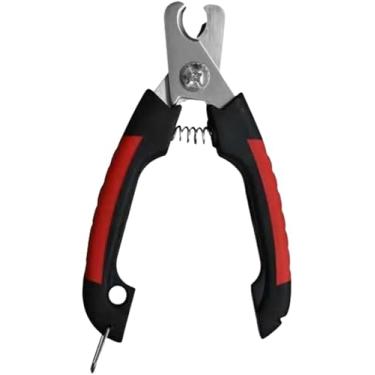 Imagem de Alicate Cortador De Unhas Pet Cães Gatos 16cm Grande Médio profissional Golden labrador ou 12cm(Vermelho pequeno)