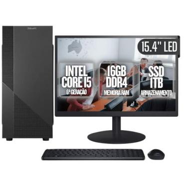 Imagem de Computador Completo BluePC Task Intel Core i5 6ª Geração 16GB DDR4 SSD
