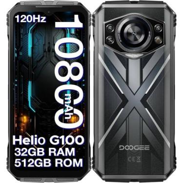 Imagem de Smartphone Doogee Scyber Pro 32gb Ram512gb Bateria 10800mah