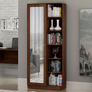 Imagem de Armário Multiuso João Pessoa 1 Porta Com Espelho Valdemóveis