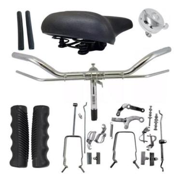 Imagem de Guidão Punho Freio Varão Bicicleta Monark Caloi Barra Forte - Isapa, G