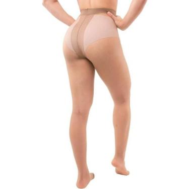Imagem de Meia Calça Dedinhos de Fora Fio 10 Trifil Feminino W06356, P, Natural