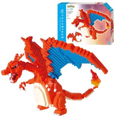 Imagem de nanoblock - Pokémon - Charizard Deluxe Edition, Pokémon Series Building Kit, Ages 15+, 770 pieces