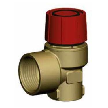 Imagem de Válvula de Segurança Painel Solar 3 BAR F/F 1/2x3/4 - Emmeti