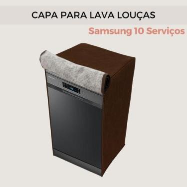 Imagem de Capa para lava louças samsung 10 serviços impermeável flex - Clean Cap
