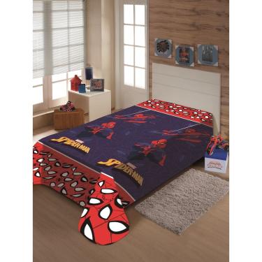 Imagem de Manta Disney Infantil 150x200cm - Manta Fun Homem Aranha