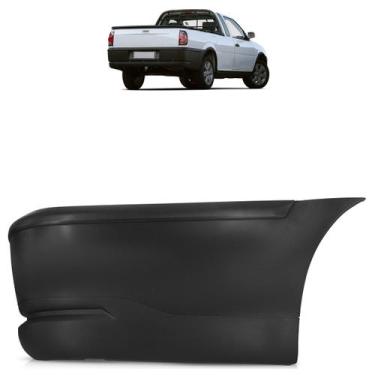 Imagem de Ponteira Parachoque Traseiro Volkswagen Saveiro G4 2006 2007 2008 2009