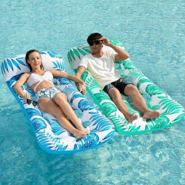 Imagem de Pacote com 2 unidades infláveis Pool Float Lounge Jasonwell para adult