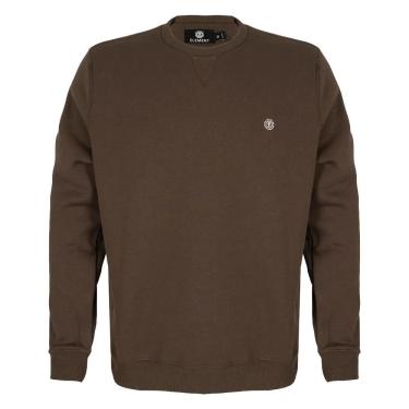 Imagem de Moletom Element Careca Emb Logo Chest Crew W25 Marrom Escuro