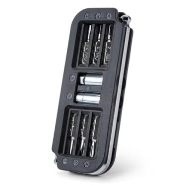 Imagem de RiToEasysports Kit de Ferramentas de Reparo de Bicicleta, Portátil 10 Em 1 Adaptador de Chaves de Chave Multitool Conjunto para Bicicletas de Estrada e Montanha (Preto)