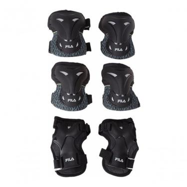 Imagem de Kit De Proteção Fila - Patins, Skate, Patinete Bike Fitness Xg