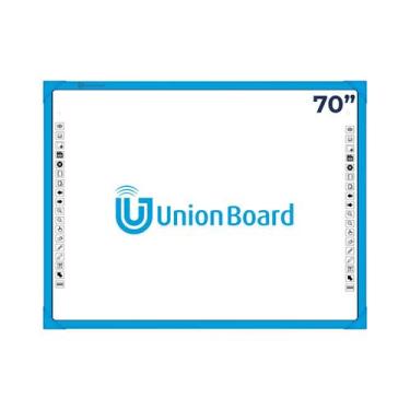 Imagem de Tela digital unionboard color azul 70 polegadas